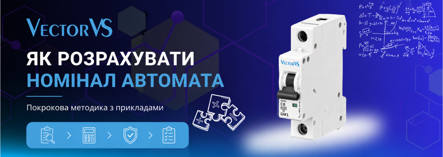 Як розрахувати номінал автомата - покрокова методика з прикладами для щитовиків 