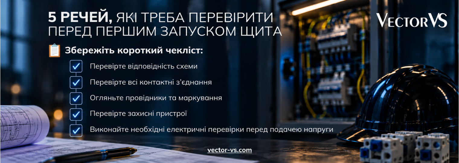 5 речей, які треба перевірити перед першим запуском щита