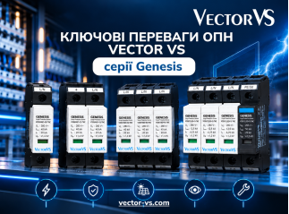 Ключові переваги ОПН Vector VS серії GENESIS