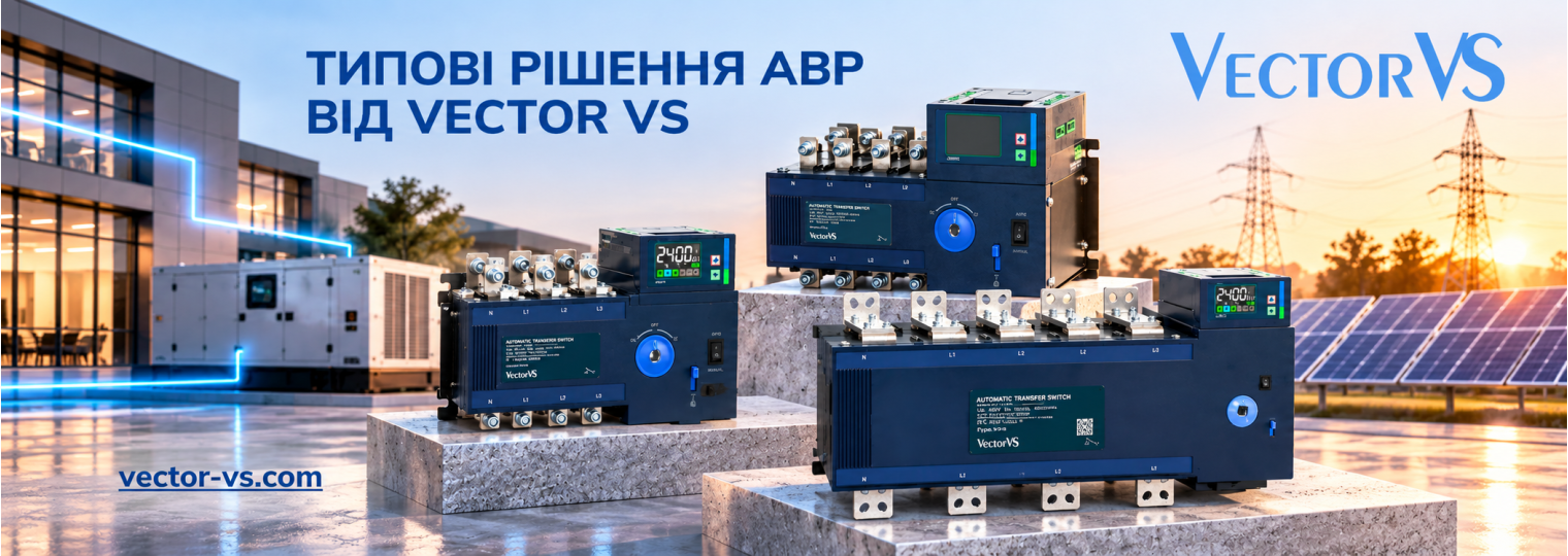 Типові рішення АВР від Vector VS