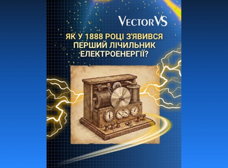 Як у 1888 році з'явився перший лічильник електроенергії?