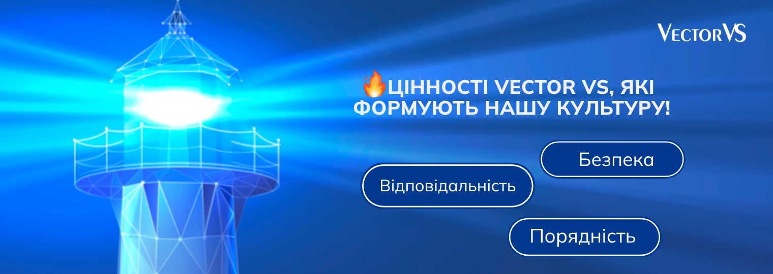 Цінності Vector VS - наша внутрішня опора і зовнішня сила