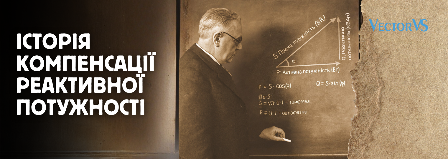 Історія компенсації реактивної потужності