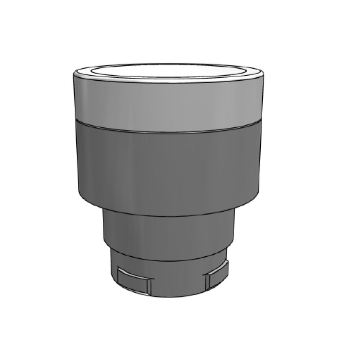 Кнопка управління з фіксацією, біла COMEPI - ECX 1196