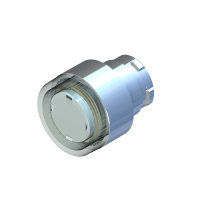 ECX 1196 Кнопка управління з фіксацією біла