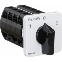 Кулачковий перемикач GC 40A 4P схема 75 (1-0-2)