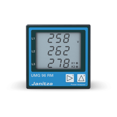 UMG 96RM (52.22.061) Аналізатор мережі, 2 вих., RS-485