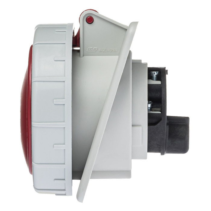 Розетка похила IDE MUNDIAL 3P+N+E 16 А 200/346–240/415 В IP66-67 - 03803