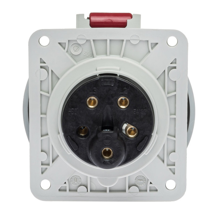 Розетка похила IDE MUNDIAL 3P+N+E 16 А 200/346–240/415 В IP66-67 - 03803