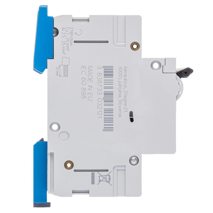 Модульний автоматичний вимикач ISKRA RI63 3P D40A 10кА - 786100124000