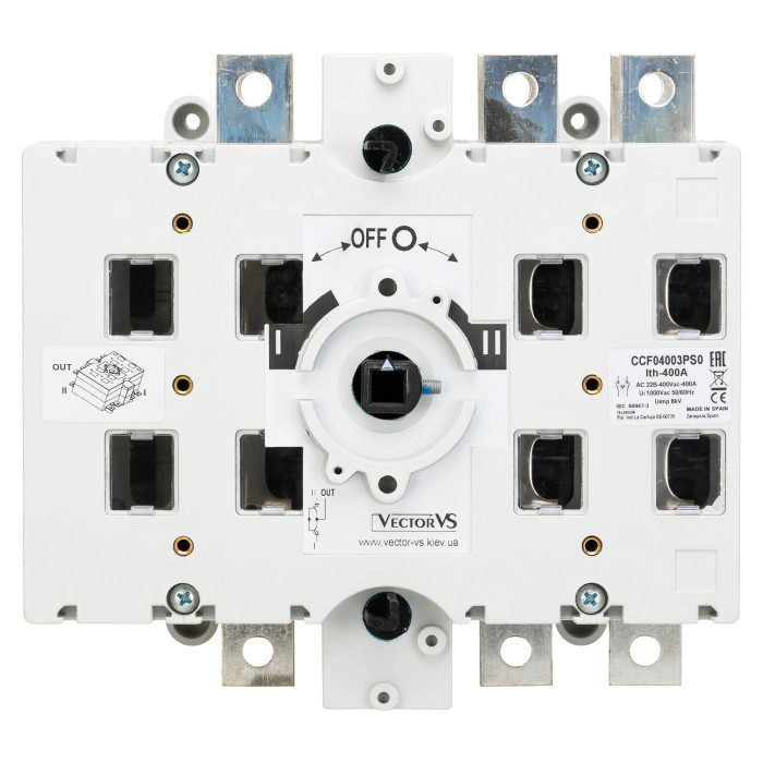 Перемикач TELERGON CCF 3P 400A - CCF04003PS0