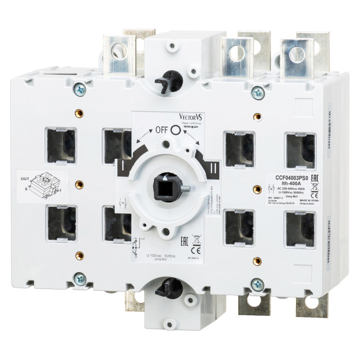 Перемикач TELERGON CCF 3P 400A - CCF04003PS0