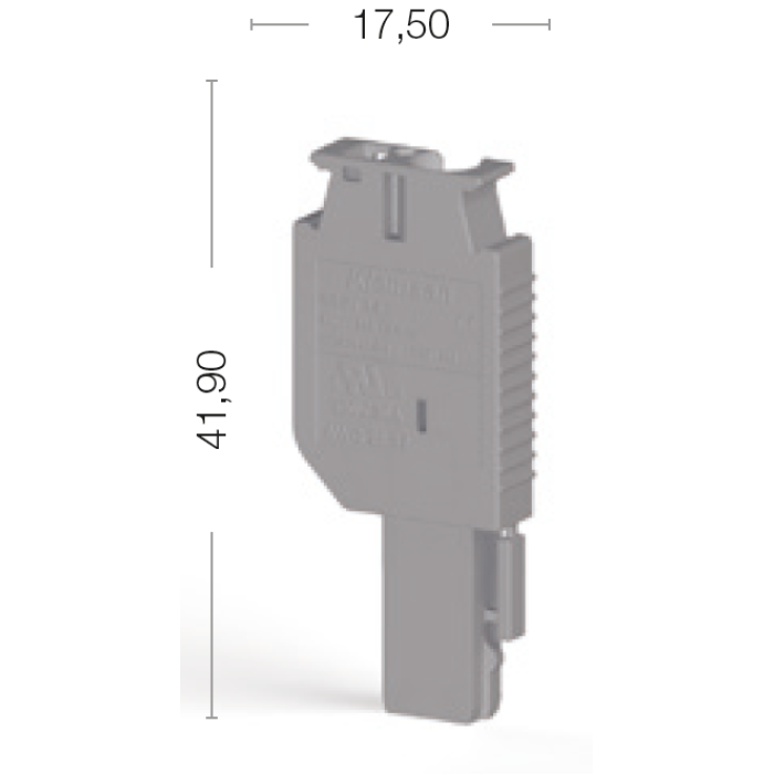 Штекер  Klemsan SG-PT 2,5G-1R - 0.0.0.3.10372T