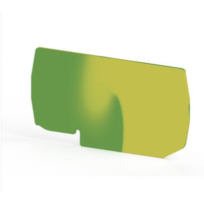 Торцева кришка Klemsan PYK жовто-зелена
