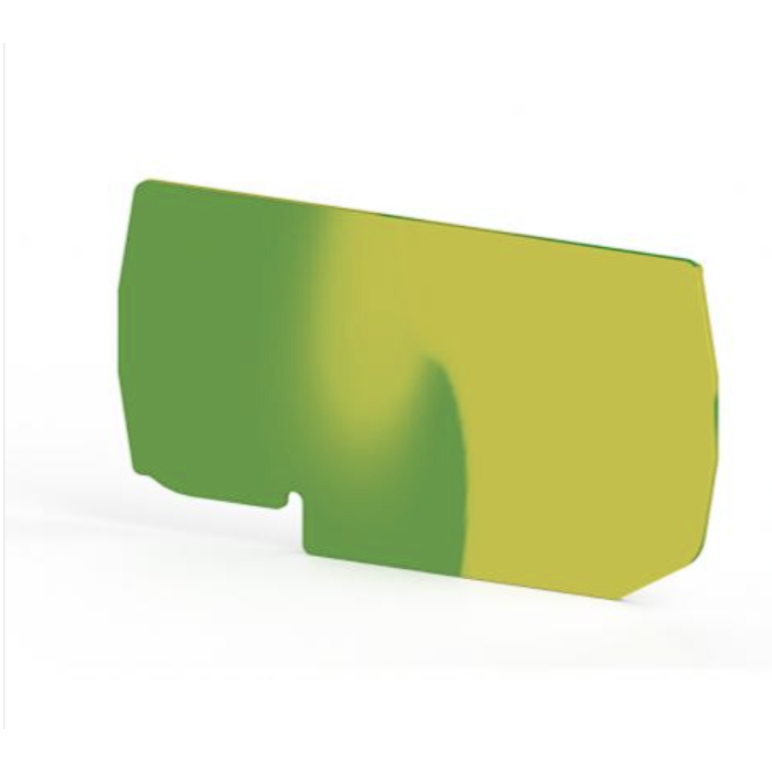 Торцева кришка Klemsan PYK жовто-зелена - 0.0.0.4.50412T