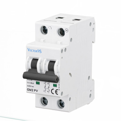 Модульний авт.вимикач DC GENESIS 2P C 10A (6kA)