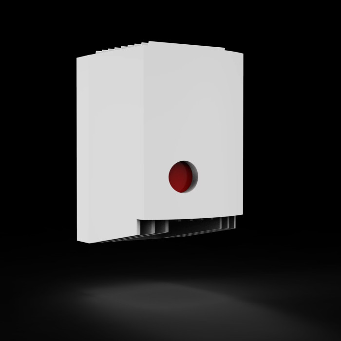 ECR550 Антиконденсаційний нагрівач з термостатом 550Ватт, AC/DC 110-250В