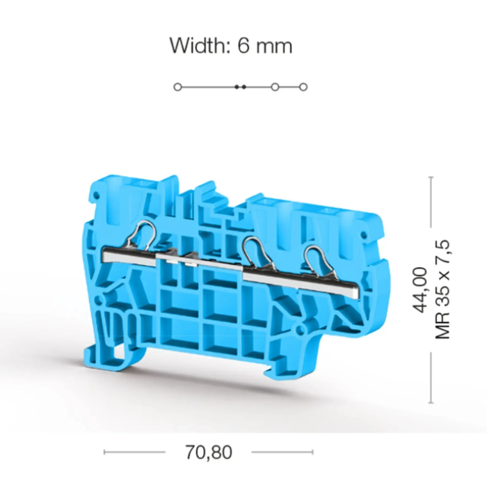 Клема Klemsan PYK Багатовивідна 4 мм - 0.0.0.3.07221