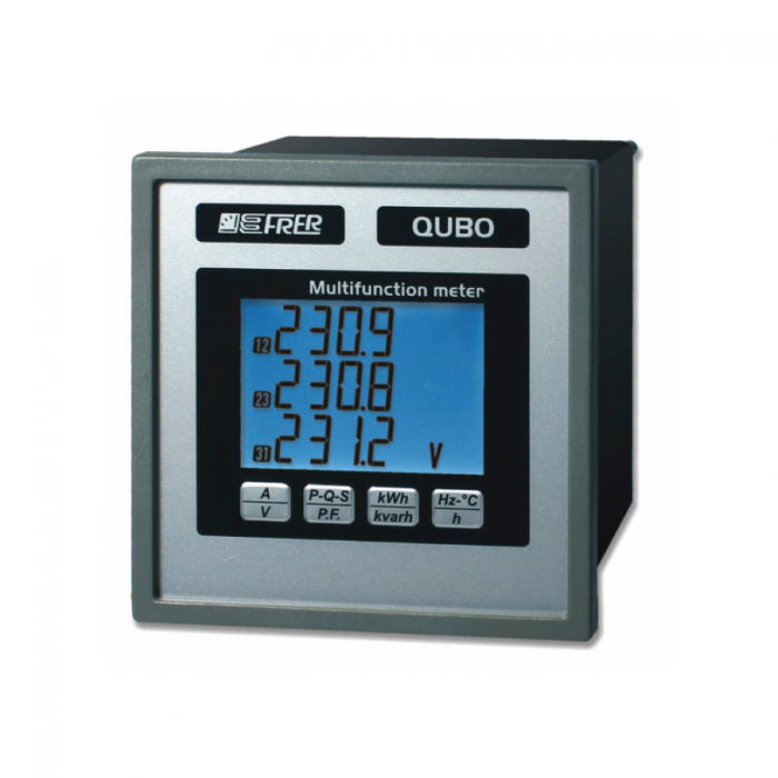 Аналізатор мережі FRER QUBO, 1-5A, 400V, живл. 230Vac - Q72P3L005XCQ2
