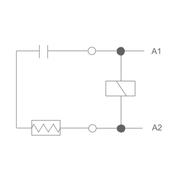 PRCME1 RC-модуль (Uc 6 - 24V AC/DC)