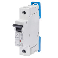 Модульний автоматичний вимикач ISKRA RI61 1P C3A 10кА