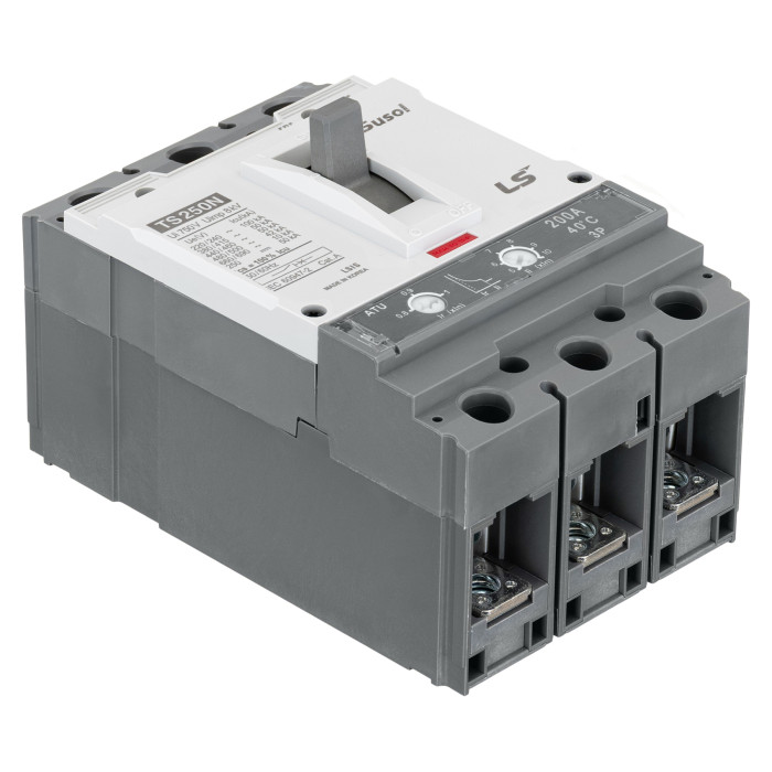 Автоматичний вимикач LS ELECTRIC TS250N 3P 200A 50 кА - 105022900