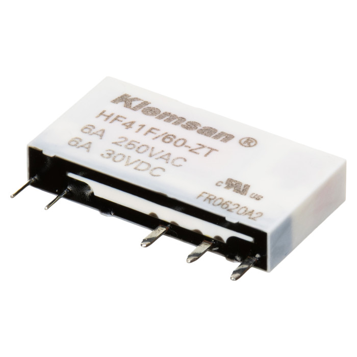 Реле Klemsan 60V DC SLIM TIP 6A/250VAC