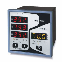 Аналізатор мережі щитовий 96х96мм FRER, 4 LED дісплея, 100-400V 1-5A