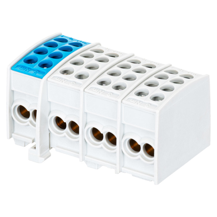 02606 Клемна колодка 25 мм кв., 4 входи - 4 виходи