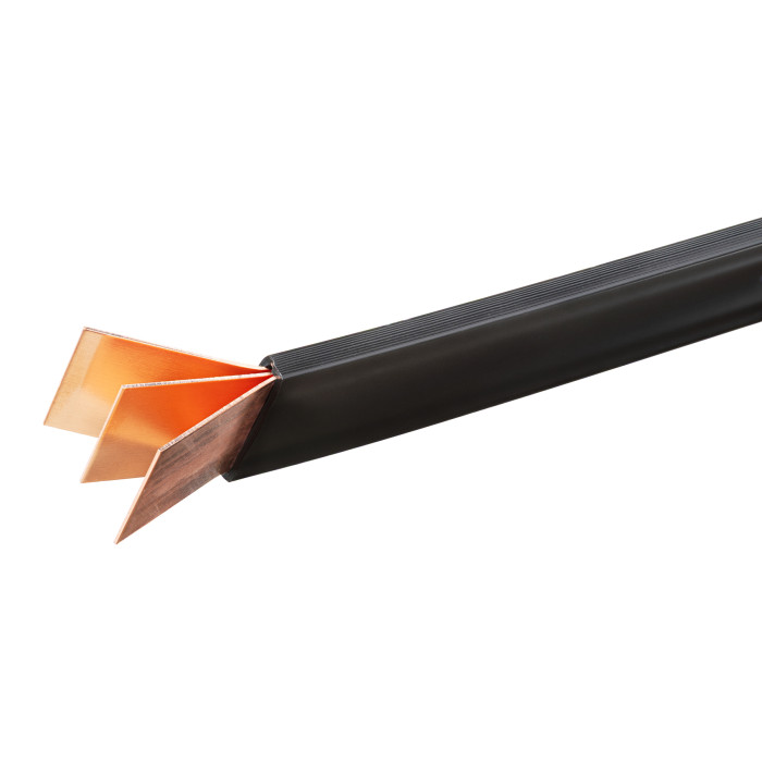 Гнучка мідна шина в ізоляції Vector VS WAVE PLUS 10x120x1, 2330A, L2000mm