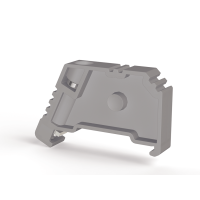 0.0.0.4.95049 Кінцевий тримач KD 3 Сірий (1 шт | пак 100 шт)