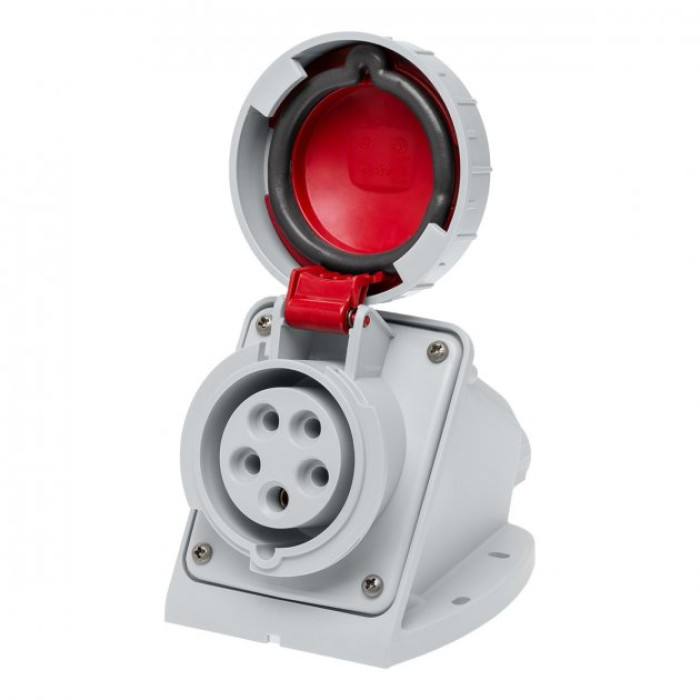 Розетка настінна IDE MUNDIAL 3P+N+E 16 А 200/346–240/415 В IP66-67 - 03823