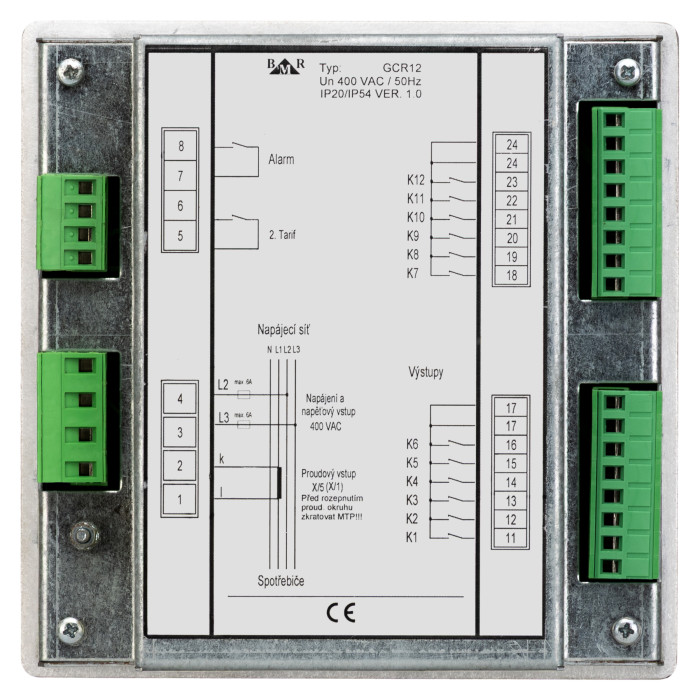 Регулятор реактивної потужності BMR GCR12