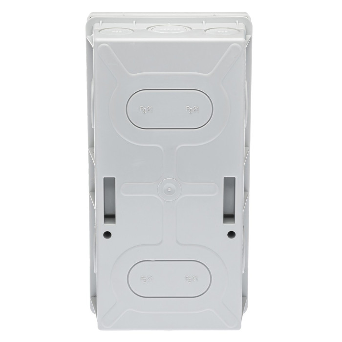 BM4PT/RR Корпус розподільчий внутр. прозоре вікно ORO,1x4 модуля 228x120x97, IP40, з шинами N і PE