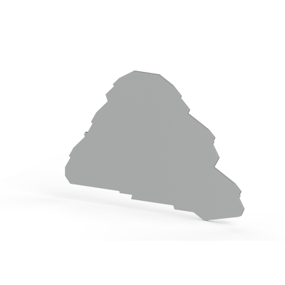 Торцева кришка Klemsan YBK сіра