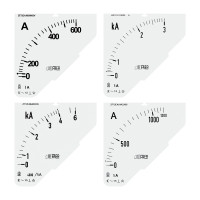Шкала амперметра FRER ZF 1,6кА/1А В