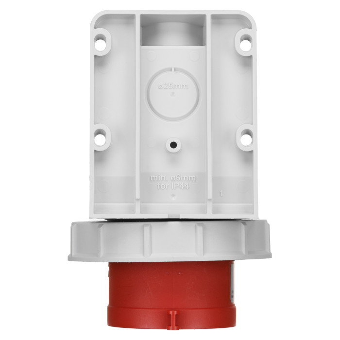 Настінна вилка IDE MUNDIAL 3P+N+E 32A 200/346–240/415V IP67