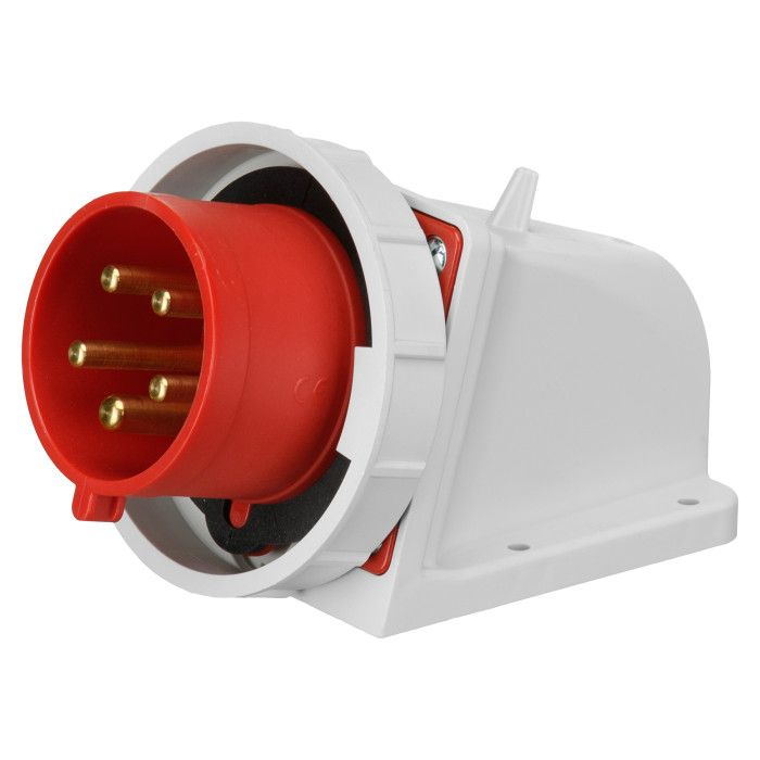 Настінна вилка IDE MUNDIAL 3P+N+E 32A 200/346–240/415V IP67