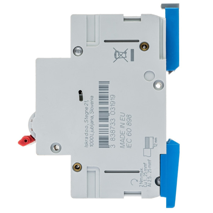 Модульний автоматичний вимикач ISKRA RI63 3P C10A 10кА - 786100102000
