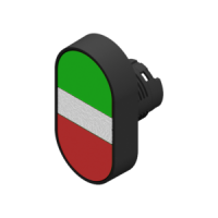 ECX 4151 Кнопка пуск-стоп з підсвічуванням (овальна)