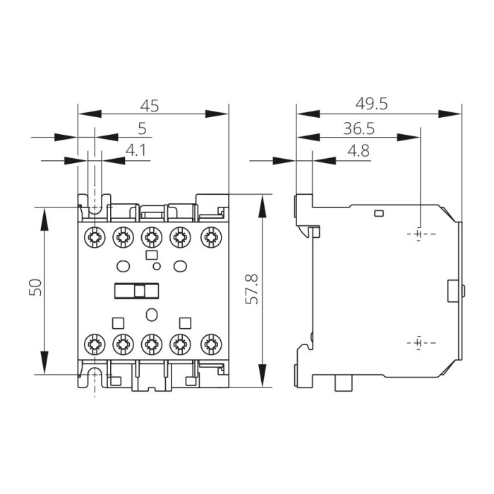 Мініконтактор ISKRA K07MG-10 B7, 24V-DC - 030040091000