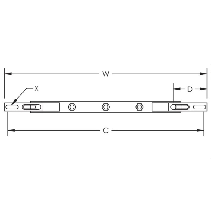 Шинотримач nVent Eriflex CBS-B 2/5 ТN - 551151