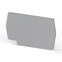 Торцева кришка Klemsan PYK сіра