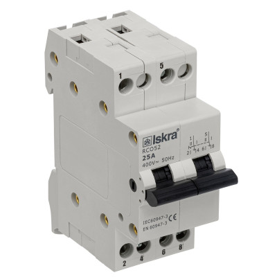 Модульний перемикач навантаження ISKRA RCO52 4P 25A