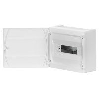 GPS12PO/RR Корпус розподільчий вбудований GOLD, 1х12 модулі, пластикові двері, N/PE шина, IP40