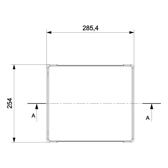 GPS12PO/RR Корпус розподільчий вбудований GOLD, 1х12 модулі, пластикові двері, N/PE шина, IP40