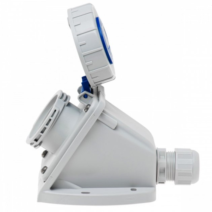 Розетка настінна IDE SCHUKO 2P+E 16 А 250 В IP67 - 00135