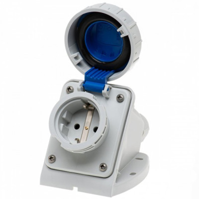 Розетка настінна IDE SCHUKO 2P+E 16 А 250 В IP67