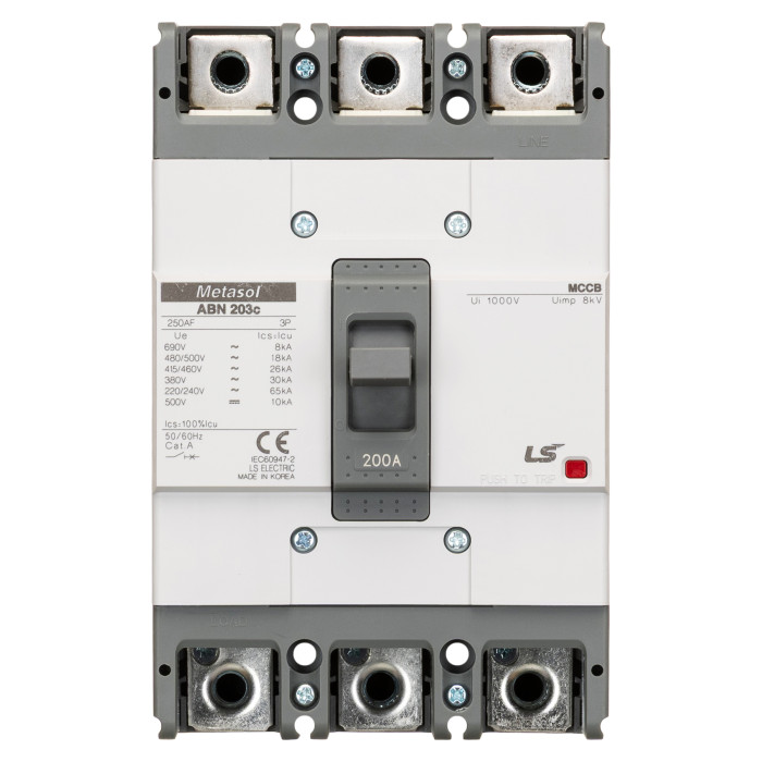 Автоматичний вимикач LS ELECTRIC ABN203c 3P 200A 30 кА - 137005700