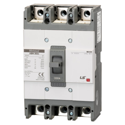 Автоматичний вимикач LS ELECTRIC ABN203c 3P 200A 30 кА